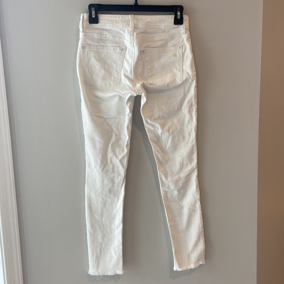 White Jeans With Small Rips - Picture 3 of 3